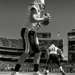 NFL, Philip Rivers warm up...